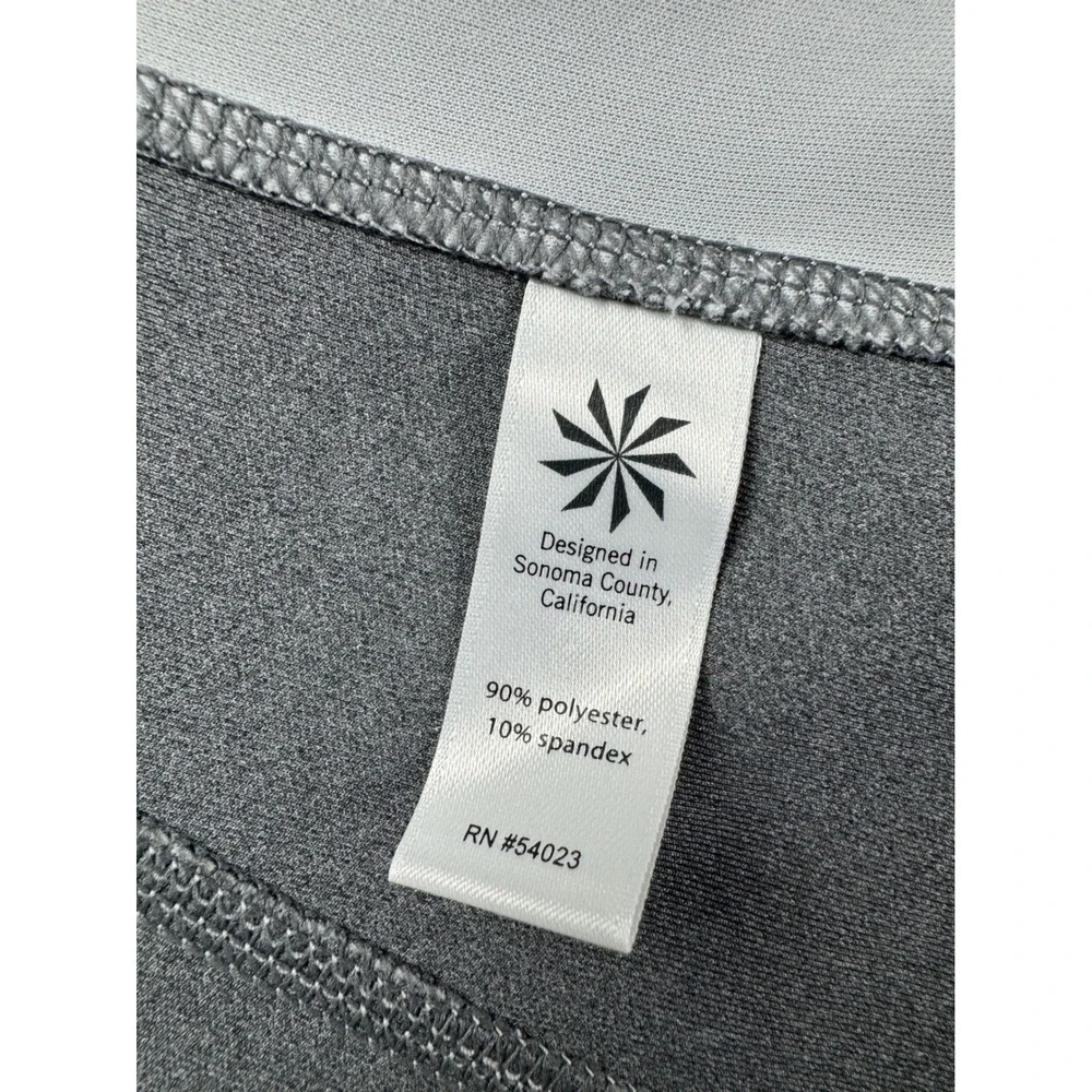 Athleta Women's Gray Full Zip‎ Hooded Athletic Jacket Size S